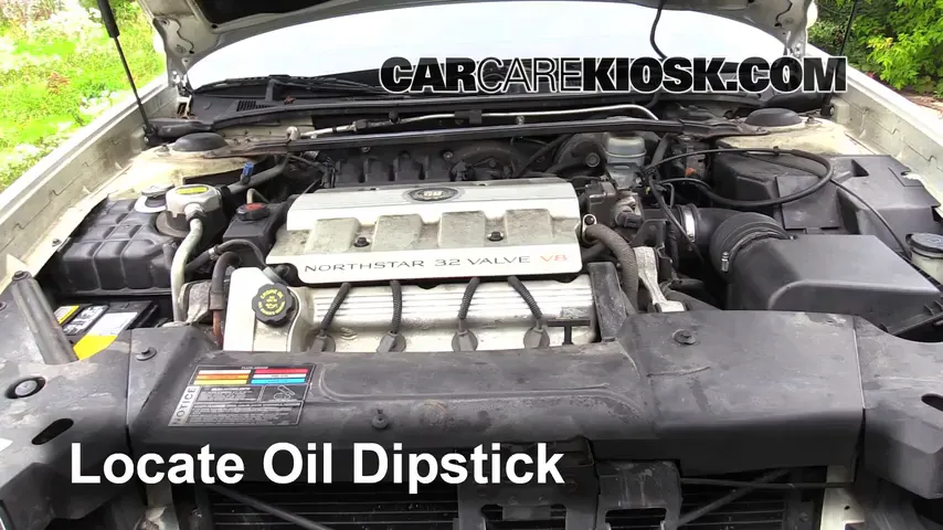 1997 Cadillac DeVille 4.6L V8 Sedan Oil Check Oil Level
